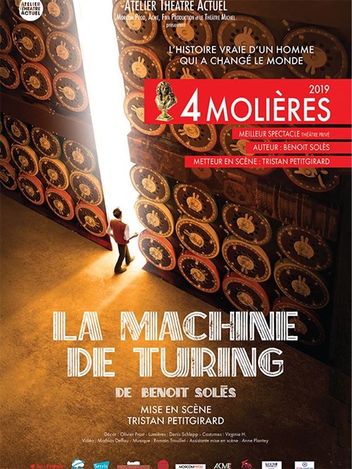 La Machine De Turing - Comédie Odéon - Lyon